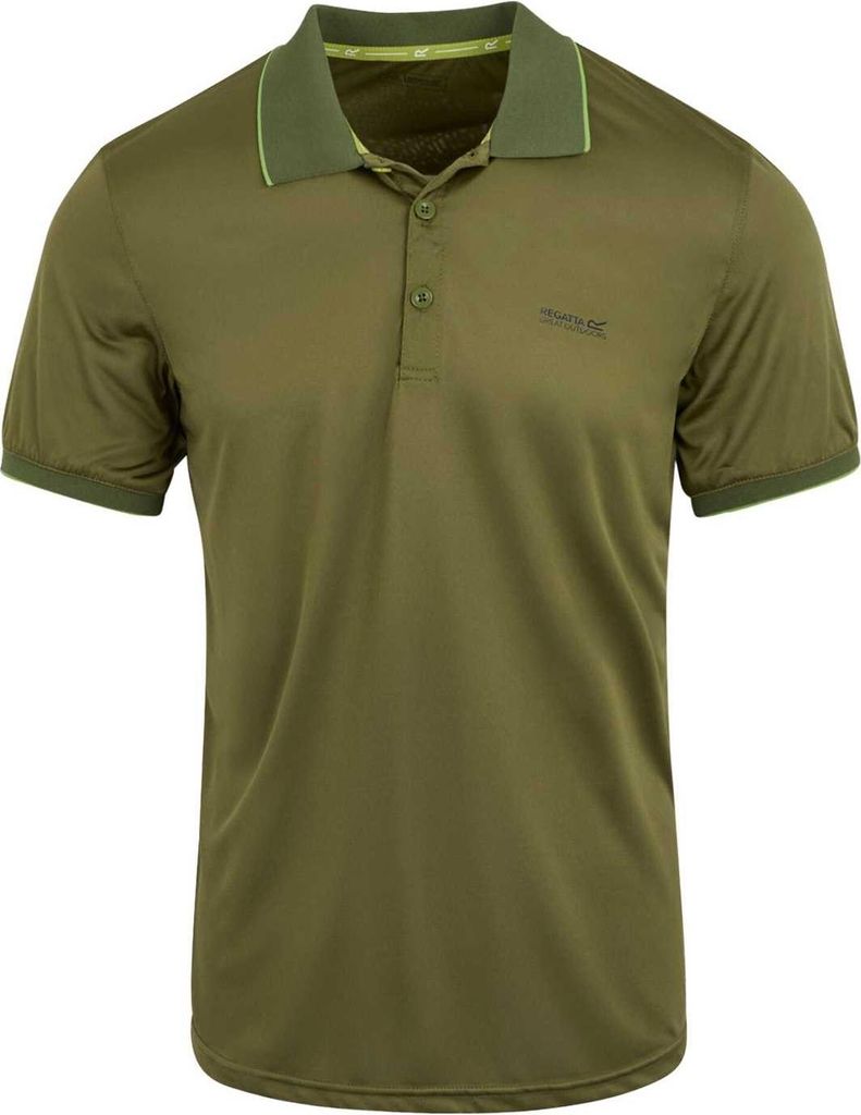 Regatta Herren Poloshirt Remex II kurzärmlig RG4217 (5XL) (Nephrit Grün unifarben)