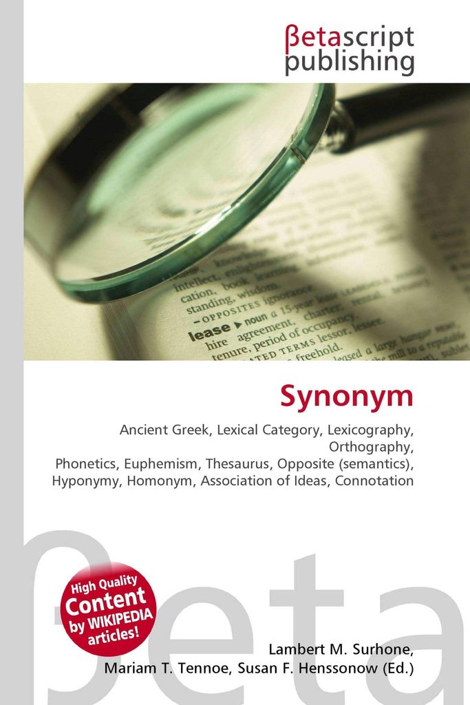 Synonym