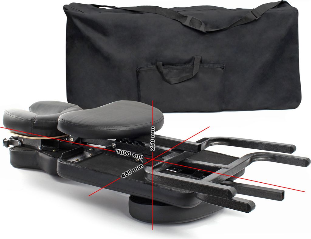 Toboli składany fotel do masażu do 120 kg mobilny fotel do Zdjęcie produktu 7