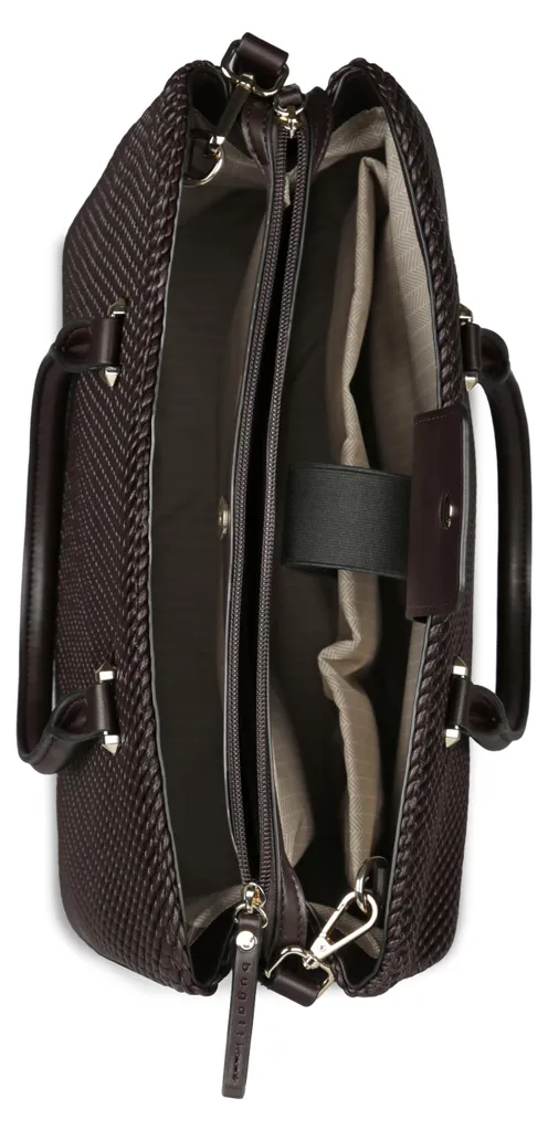 Grand Tote Bag Bugatti Julice Marron - Sac Cabas avec Bandoulière Femme