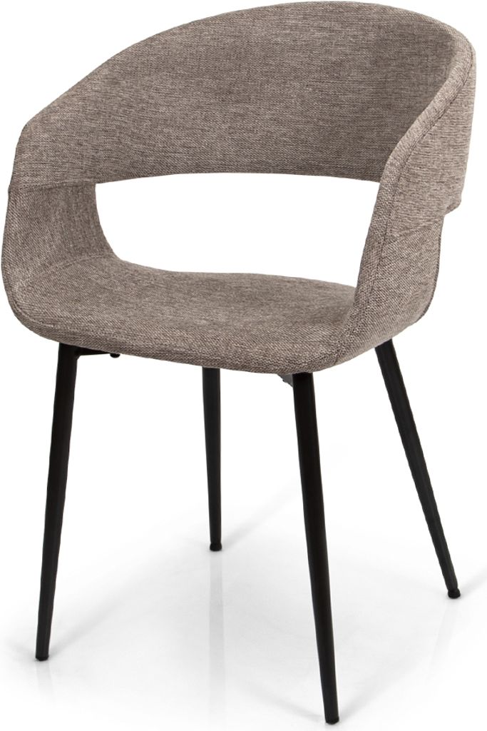 Milton & Oldbrook Esszimmerstuhl Pula Taupe Produktbild 