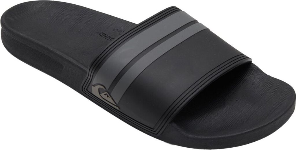 Quiksilver Rivi Slide Black/Black/Grey 45
