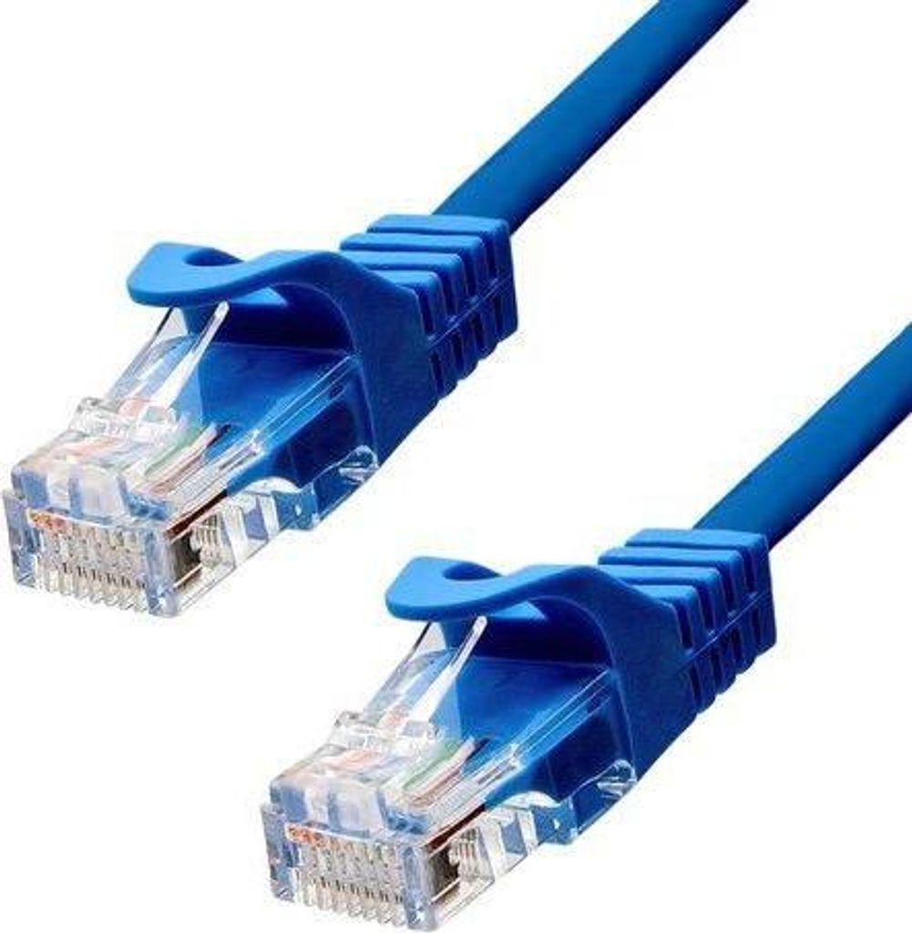 ProXtend CAT5e U/UTP CU PVC Ethernet Kabel blau 5m, 5UTP-05BL