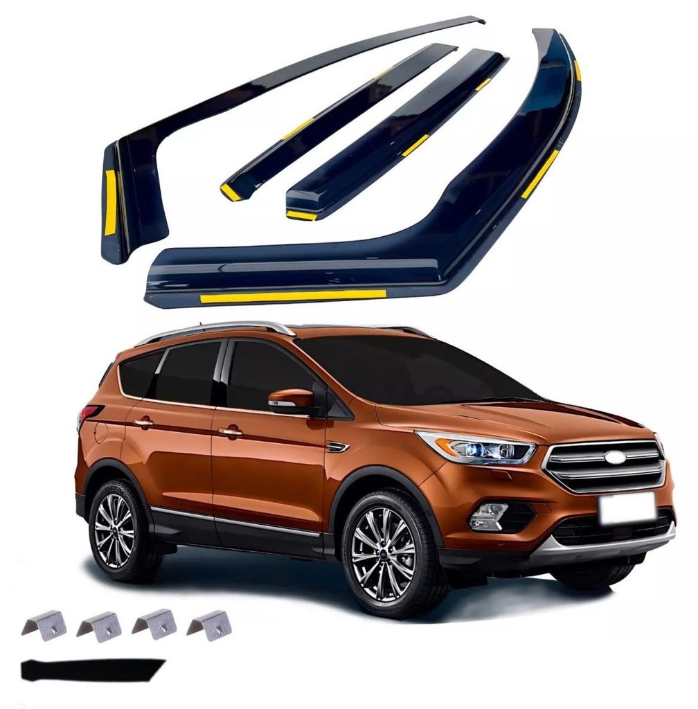 Set completo con 4 deflettori per FORD ESCAPE / KUGA Immagine del prodotto 