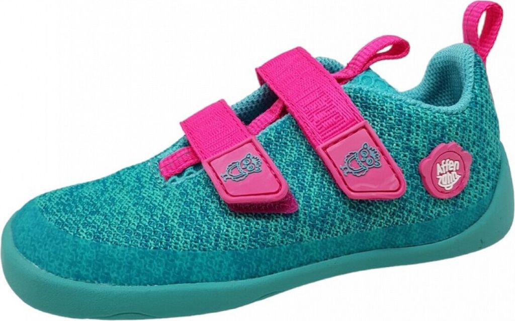 AFFENZAHN Knit Eule Schuhe Kinder blau 26 Produktbild 21