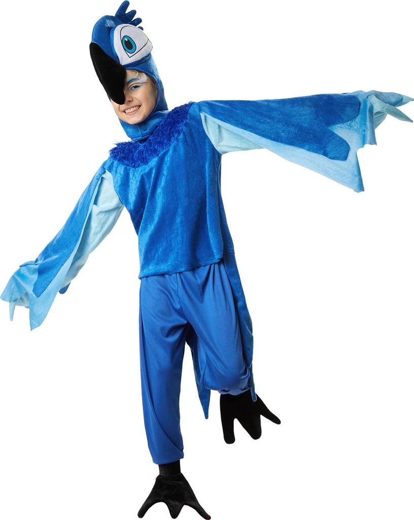 dressforfun® Kinderkostüm Putziger Blauara Produktbild 