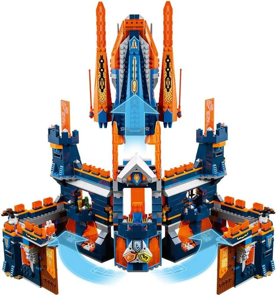 Grand château LEGO 70357 Nexo Knights interactif et transformable