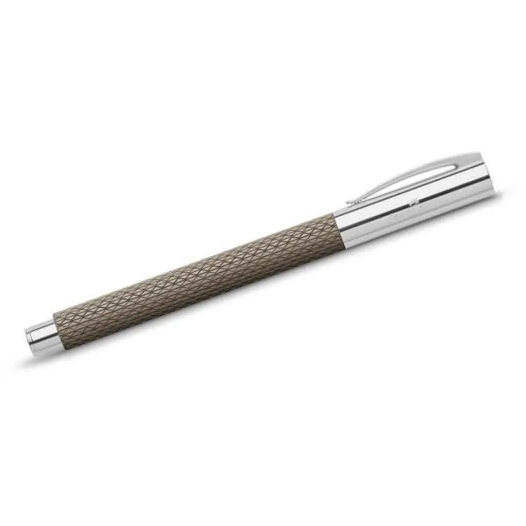 Stylo plume Ambition OpArt Black Sand avec plume M en acier inoxydable