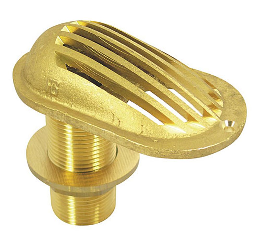 Wasserablauf mit Außengewinde, 1/2", Messing