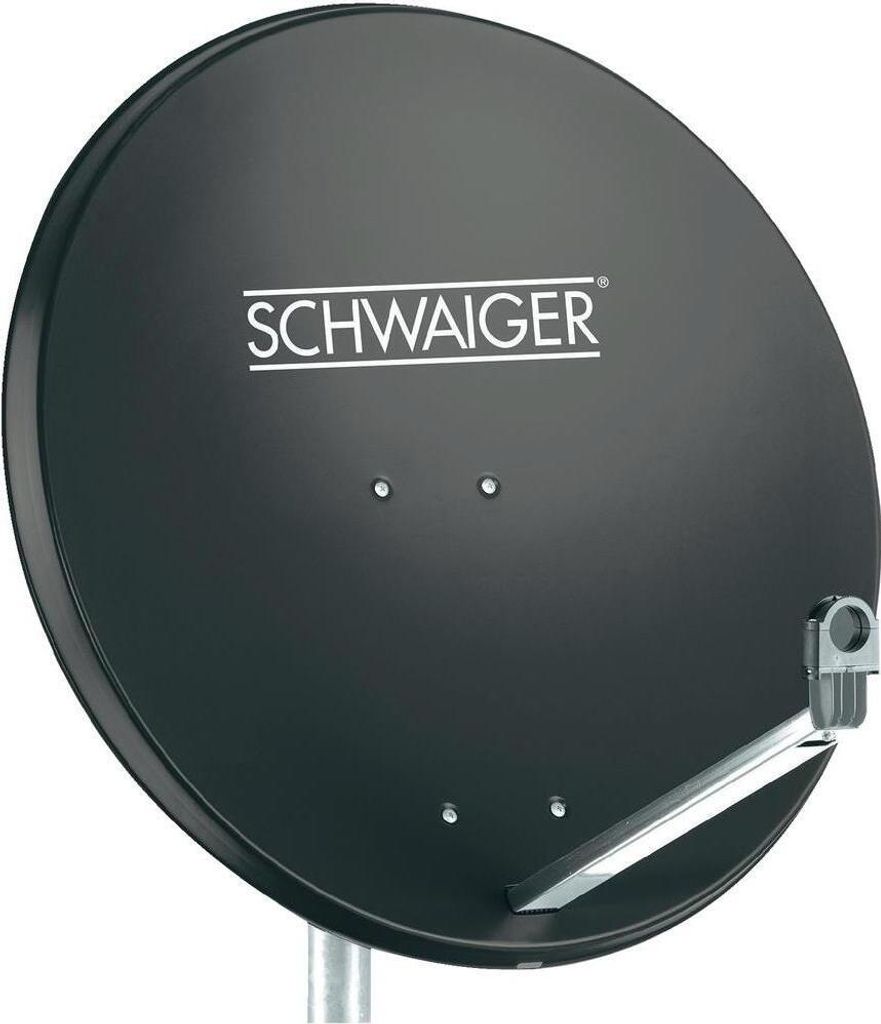 Schwaiger SPI998, 10,7 - 12,75 GHz, Grau, Aluminium, Produktbild 