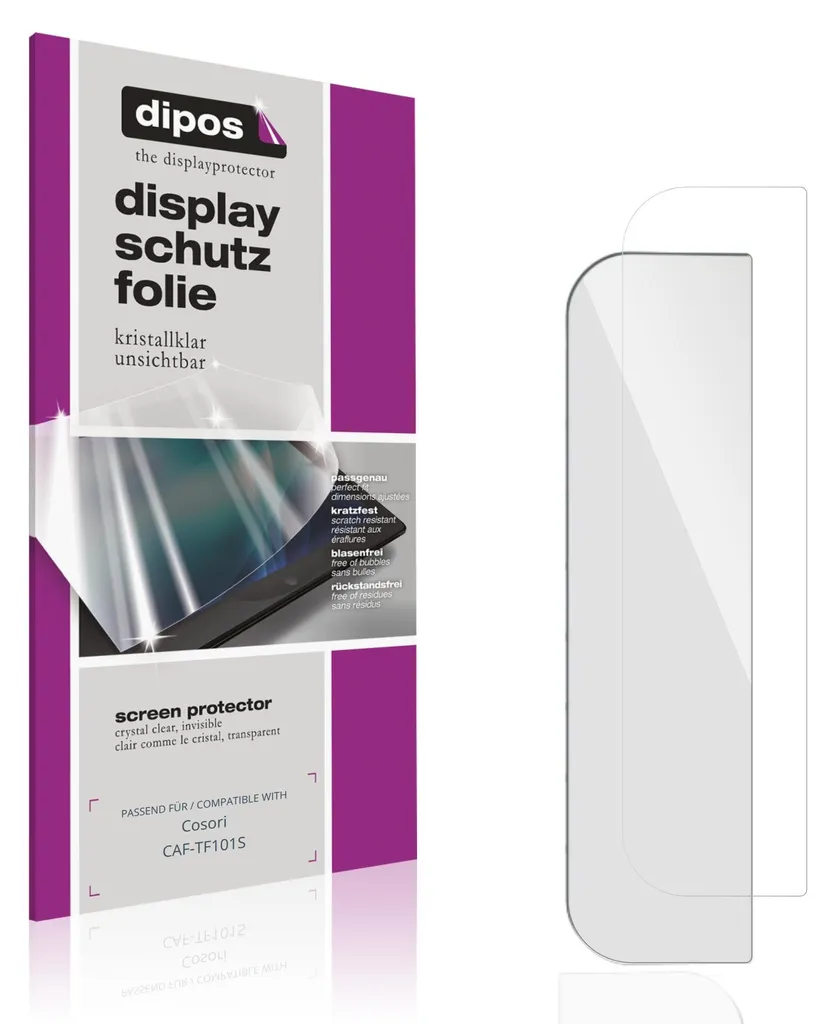 Protecteur d'écran pour Cosori CAF-TF101S film dipos transparent x2