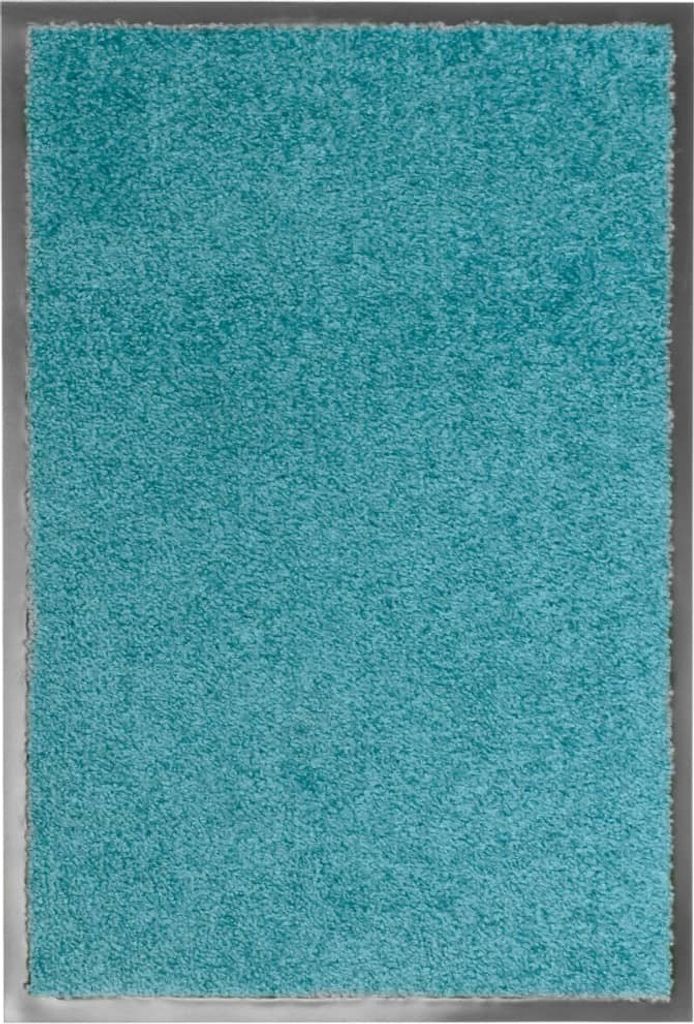 Fußmatte Waschbar Cyan 40x60 cm