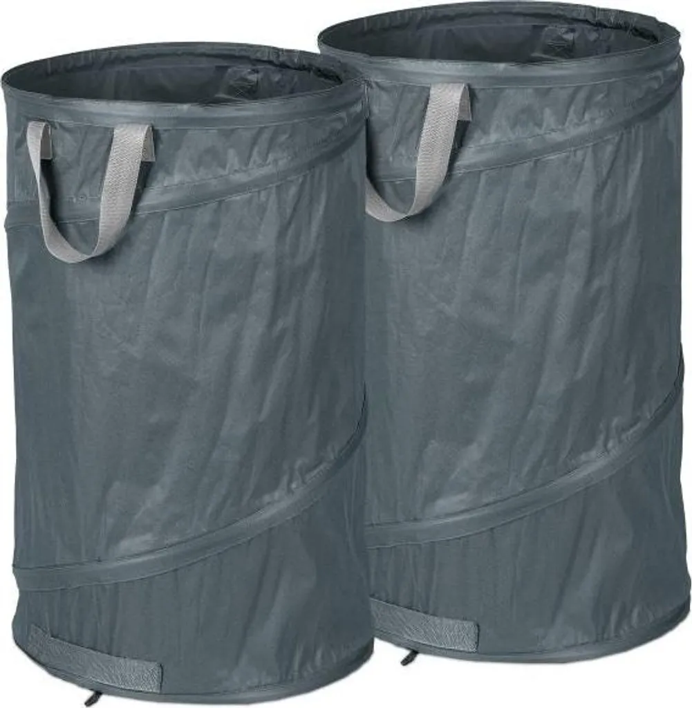 Sacs de jardin 120 litres gris : fini les sacs percés lors du vidage