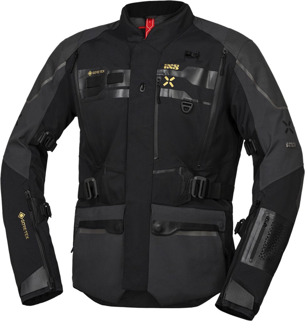iXS Venture-GTX 1.0 Laminatjacke Schwarz / Grau KL