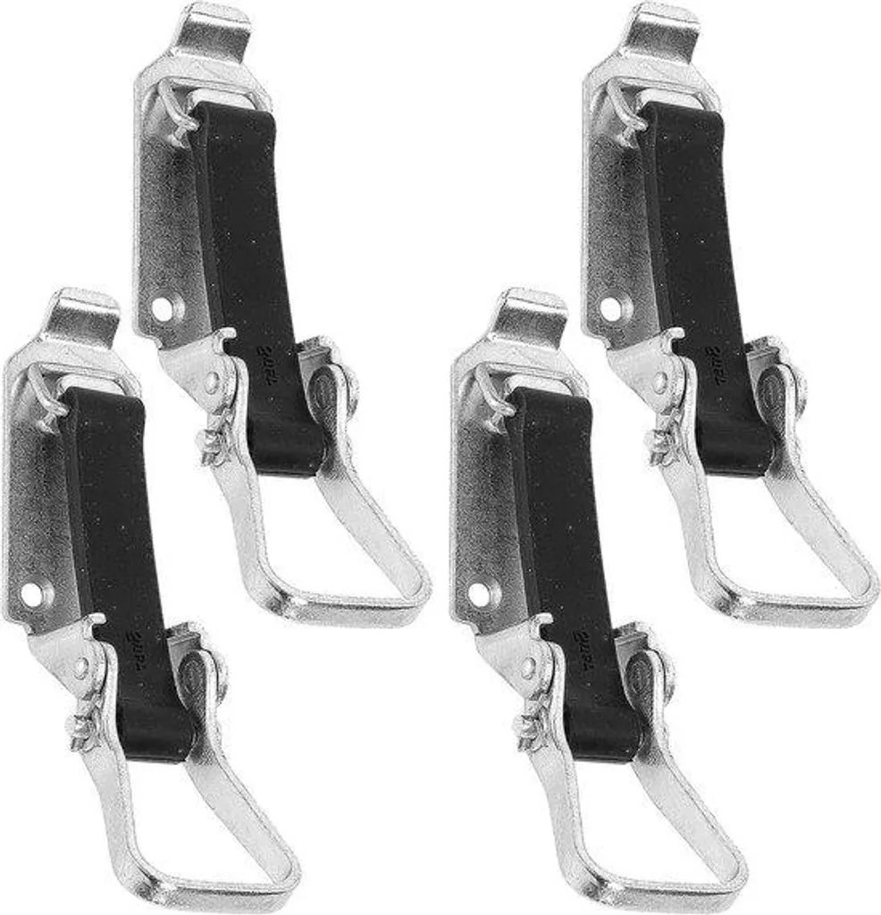 Lot de 4 vis de fixation 80 mm pour supports de toit et remorques auto