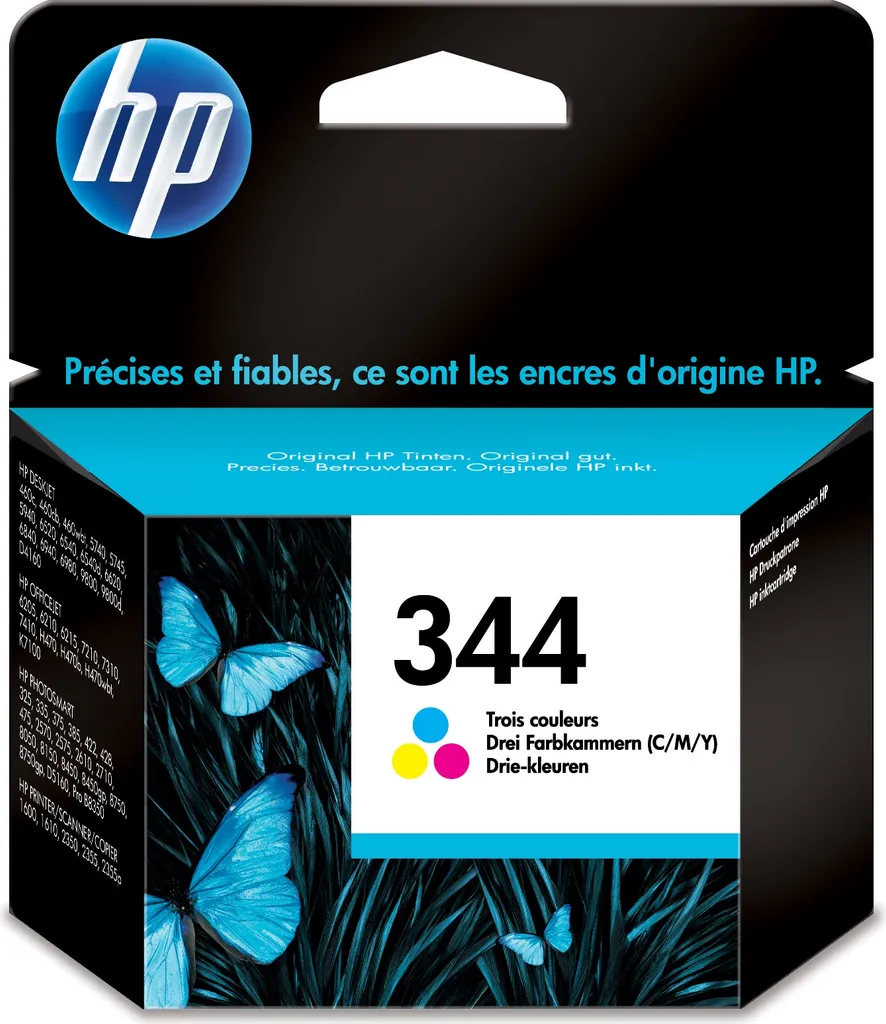 Cartuccia di stampa originale HP 344 ciano/magenta/giallo