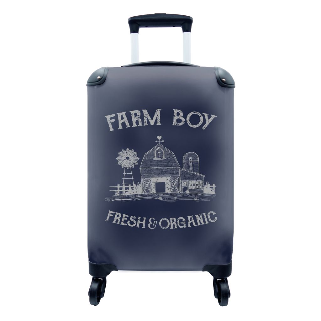 MuchoWow® Koffer Handgepäck Trolley Rollkoffer Kleine Produktbild 