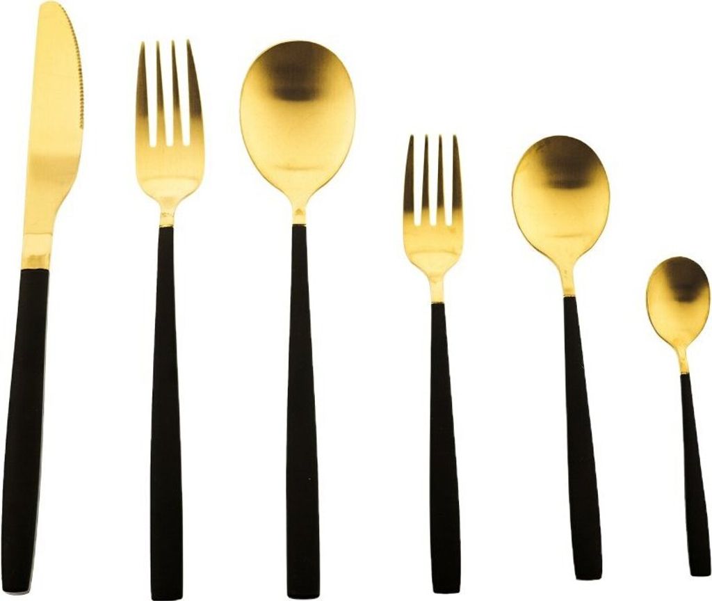 36 teilig Besteckset Edelstahl 18/10 Mehrzweck Einsatz für Zuhause oder Restaurant 8119