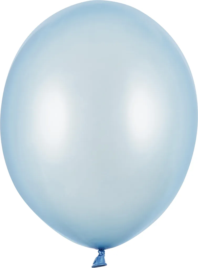 Ballon de décoration bleu clair nacré 30cm lot de 100 pour mariage