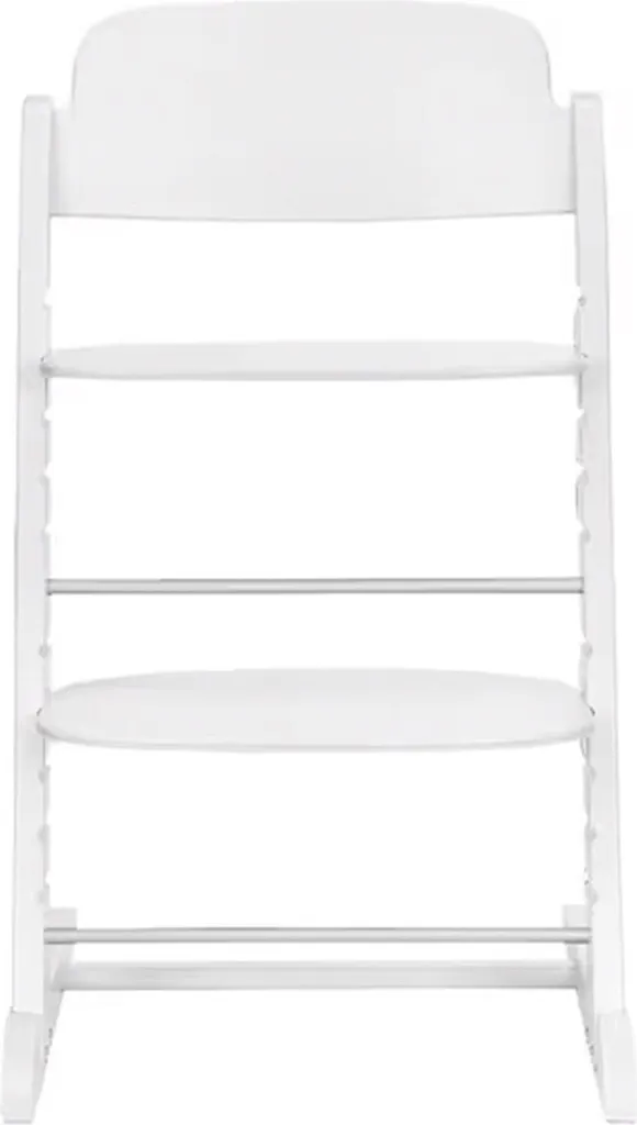 Cybex Iris Chaise Haute Stable et Sûre Blanche - Finis les Repas Difficiles