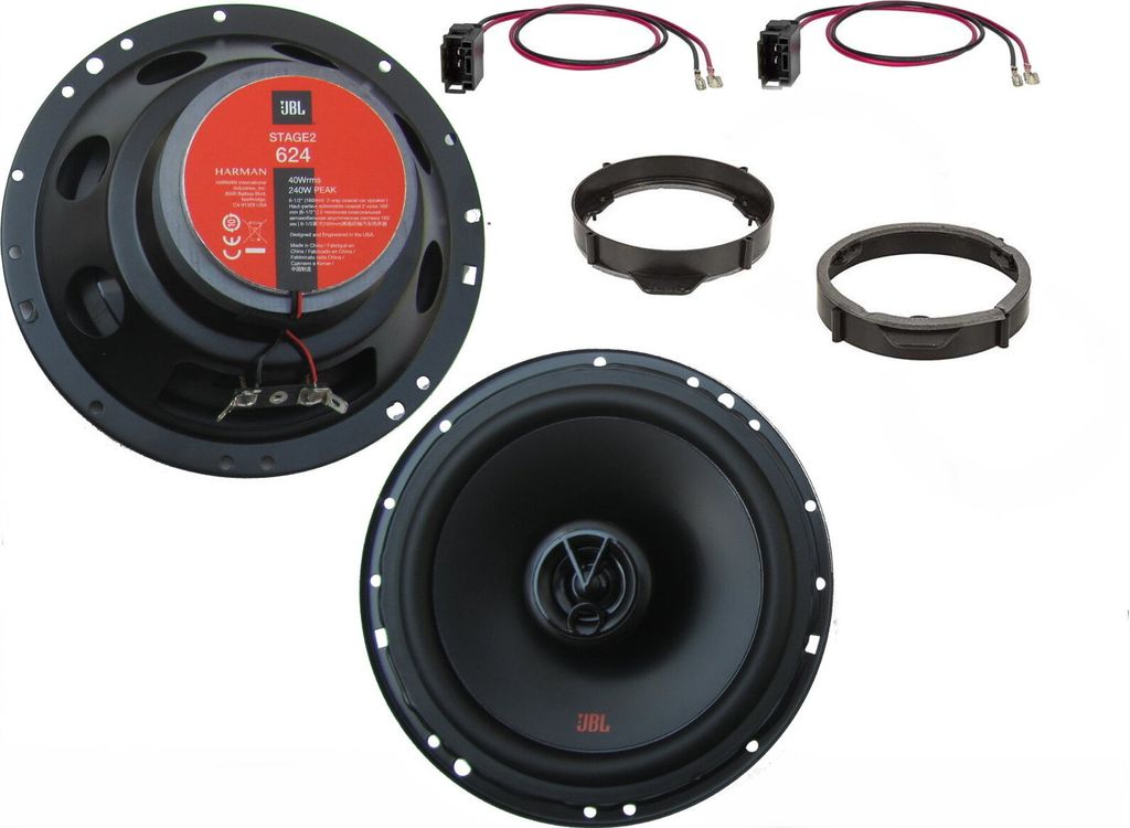 JBL für Mercedes B Klasse W246 Bj 11-18 Lautsprecher Set Tür vorne Heck 480 W