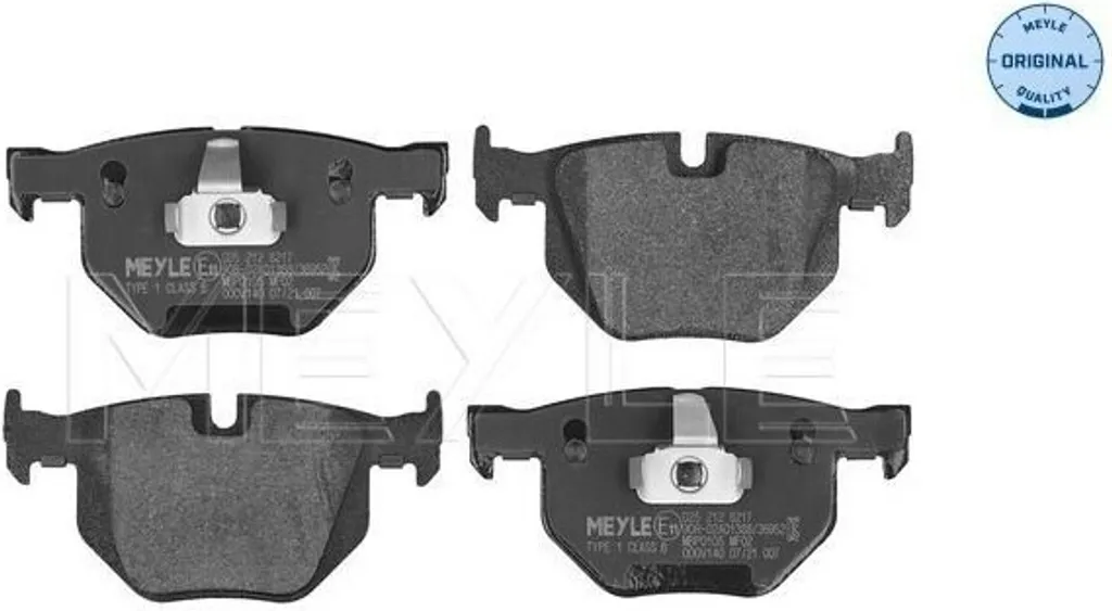 Plaquettes de frein MEYLE OE 34216776937 haute endurance pour BMW X5 X6