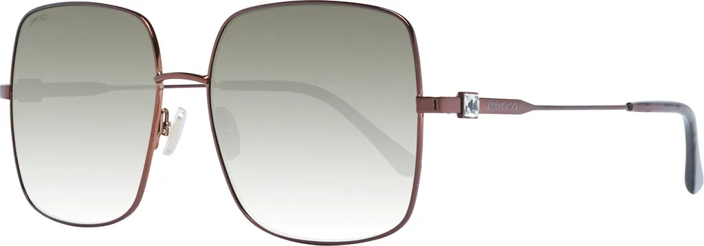 Lunettes de Soleil de Luxe Jimmy Choo Lili/S - Monture Écaille Dorée 58