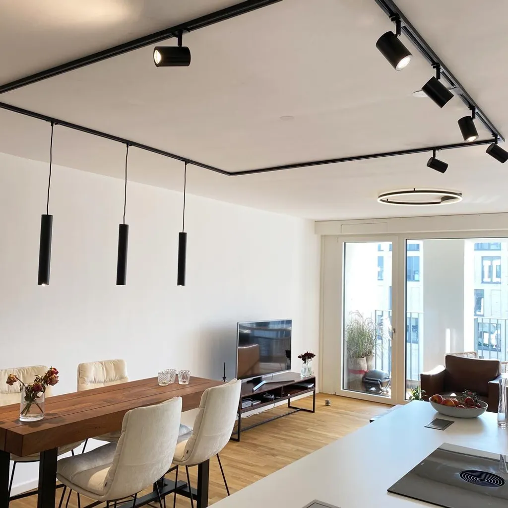 Éclairage pour commerce et galerie - Projecteur sur rail 50W polyvalent