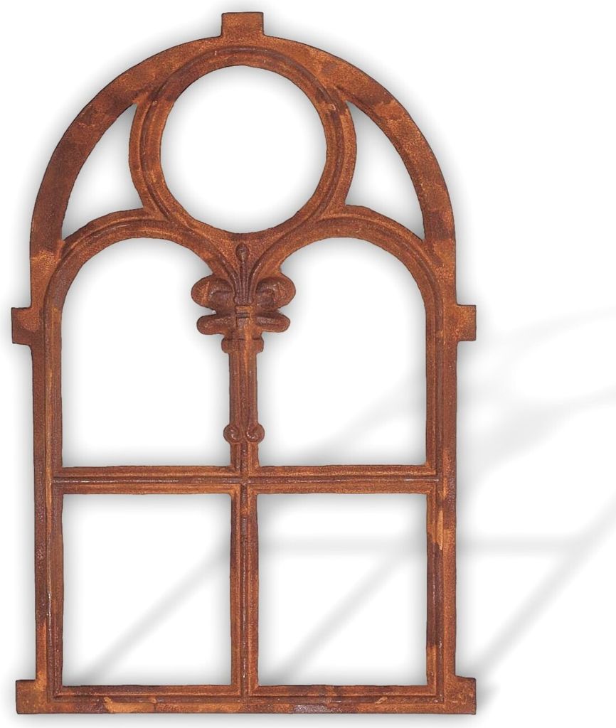 Stallfenster Eisenfenster Scheunenfenster Eisen Fenster 46 x 74cm im Antik-Stil