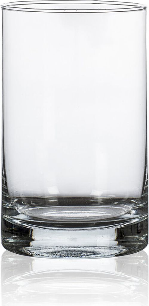 Glasvase Windlicht Zylinder 15cm