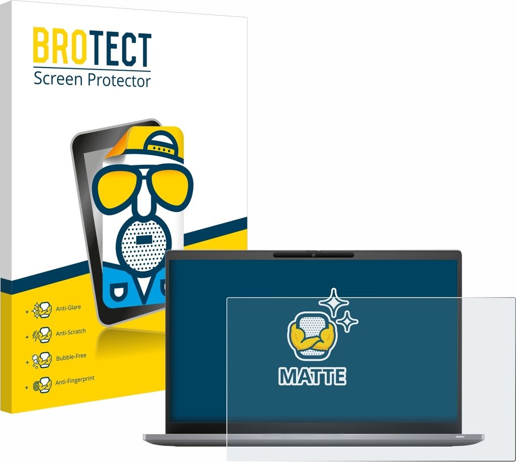 BROTECT Schutzfolie für Dell Latitude 7420 Non-Touch Displayschutz Displayschutzfolie Folie Matt Entspiegelungsfolie