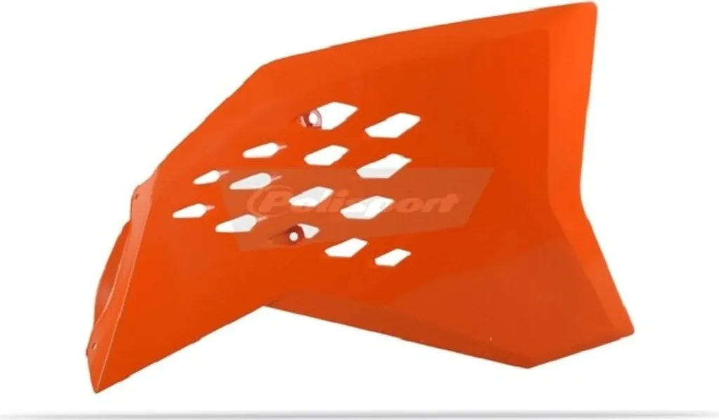 Remplacer Ouïes Radiateur Cassées KTM SX EXC 07-10 Polisport Orange Moto