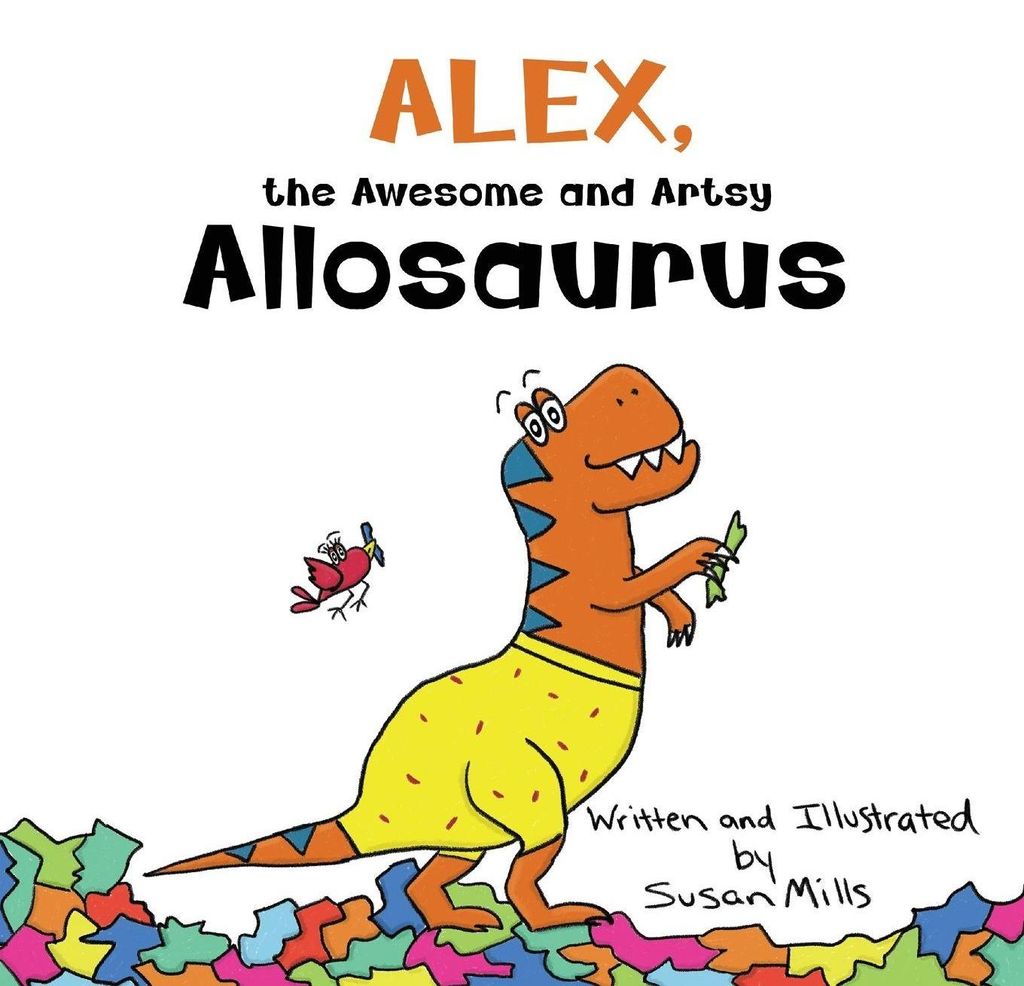 Alex, the Awesome and Artsy Allosaurus