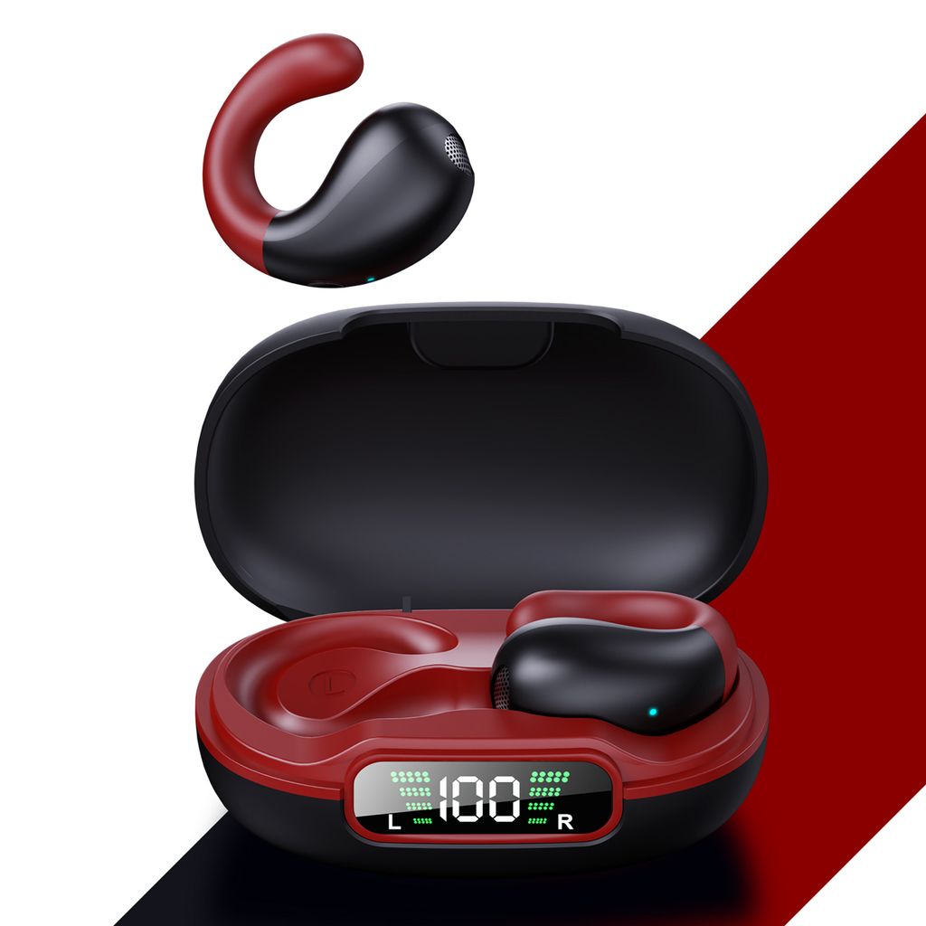 Ohrhoerer Kabellose BT-Ohrhoerer True Wearless Pulse DT3.0 BT 5.3 Panorama-3D-Sound ENC Rauschunterdrueckung Lange Akkulaufzeit Intelligente Touch-...
