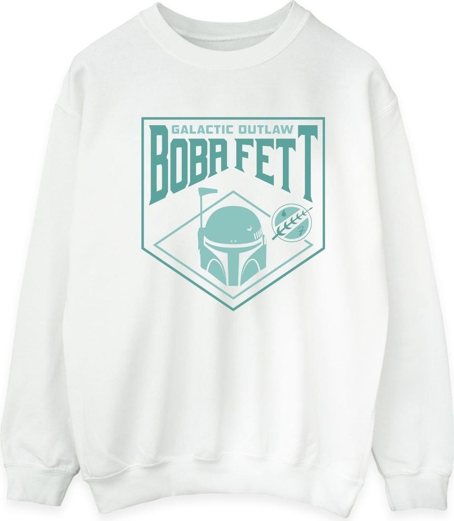 Star Wars - "The Book Of Boba Fett Galactic" Sweatshirt für Herren BI43998 (XL) (Grau)