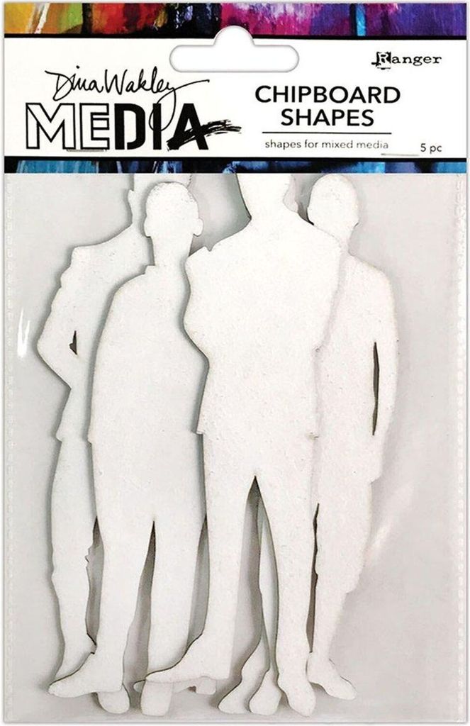 Ranger | Dina Wakley Media chipboard shapes The men