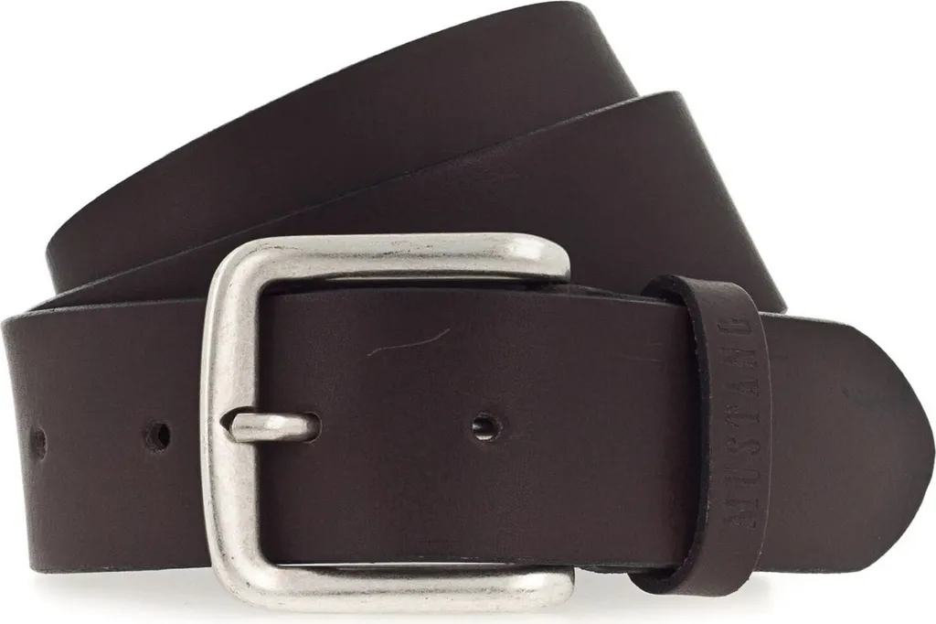 Cintura Uomo MUSTANG Marrone Scuro Pelle 40mm - Taglia W125