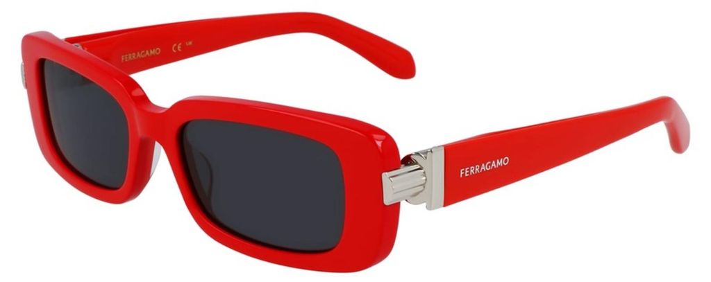 Ferragamo SF1105S Red 52/17/135 Damen Sonnenbrillen
