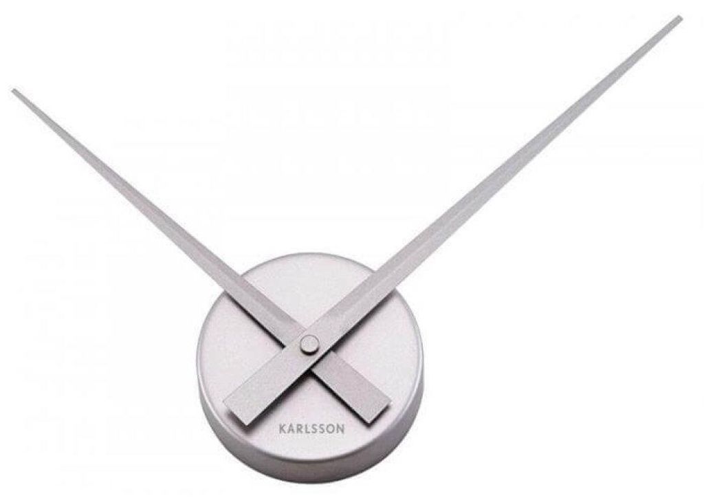 Karlsson - Wanduhr Little Big Time - Silber - Ø44cm Produktbild 