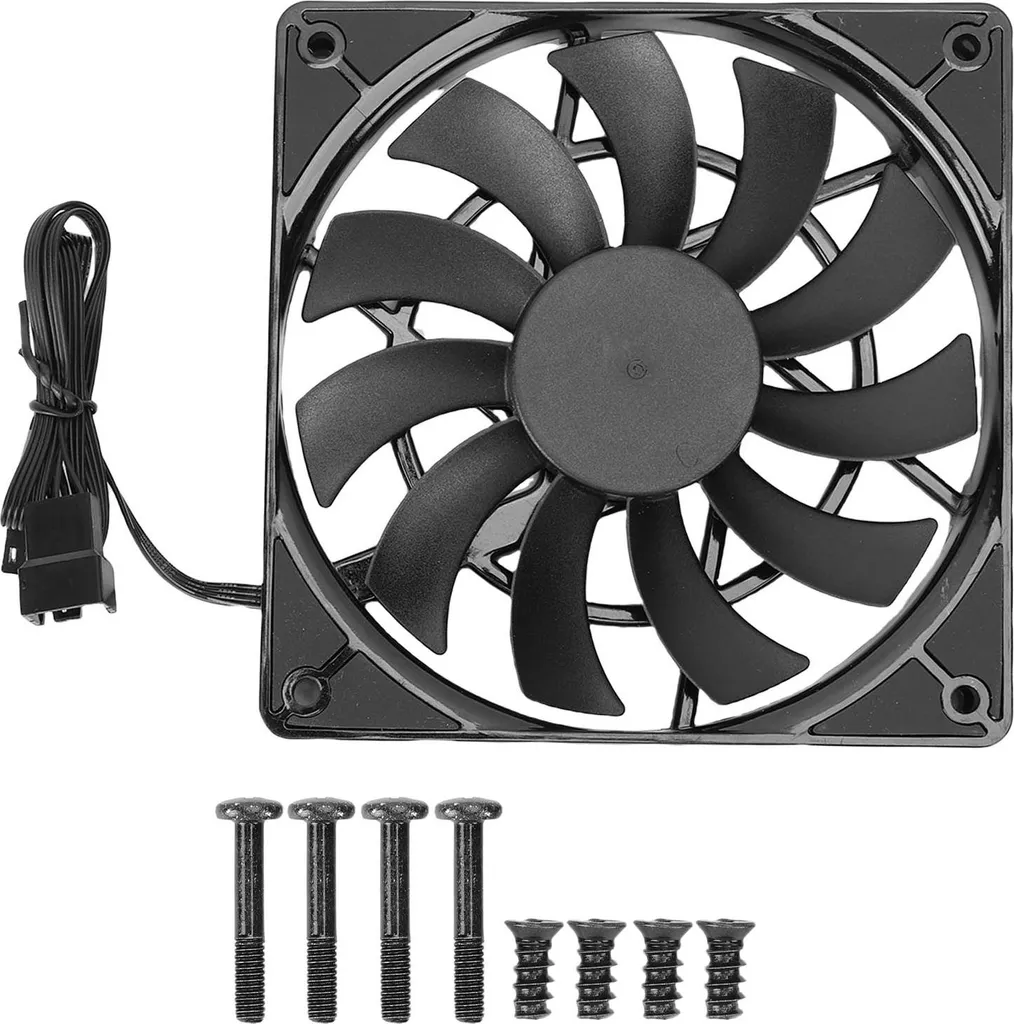 Ventola 120mm Reverse PWM: 2500 RPM di Puro Stile e Freddo