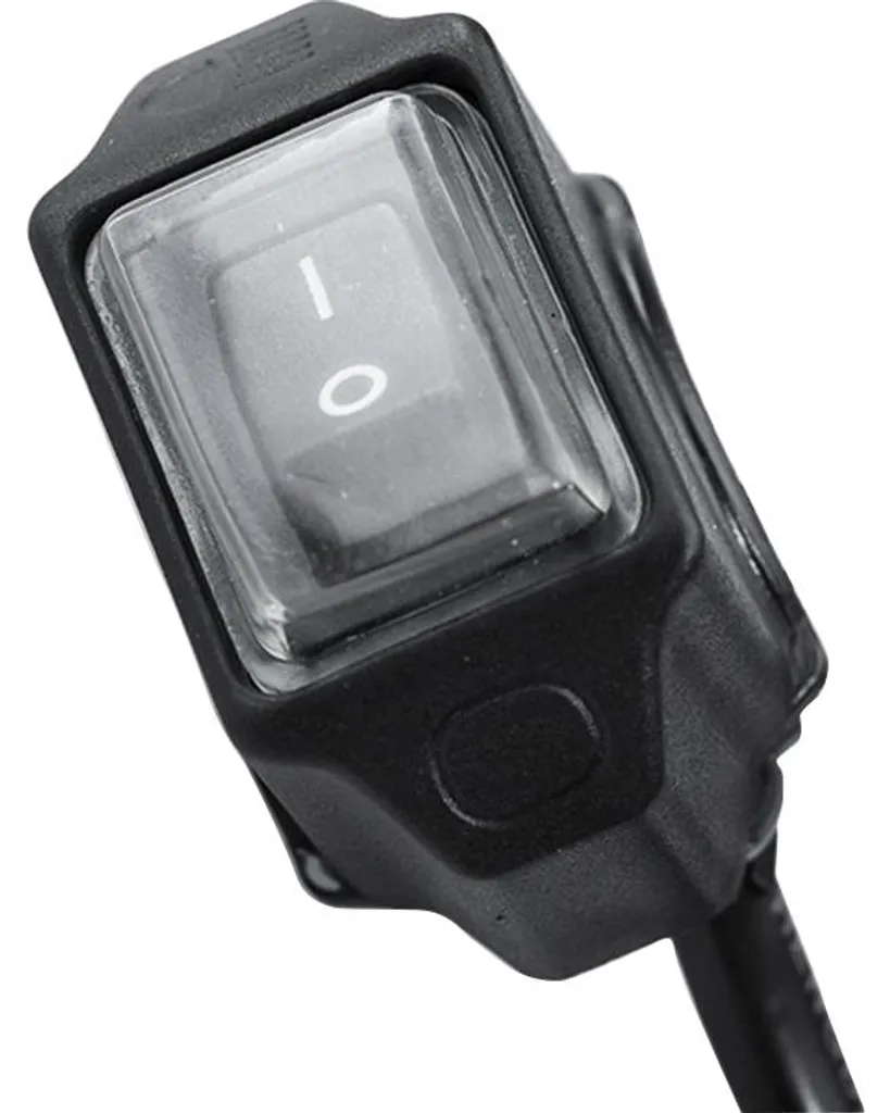Interrupteur de Guidon 22mm Étanche - Commande ON/OFF avec Câblage 12V