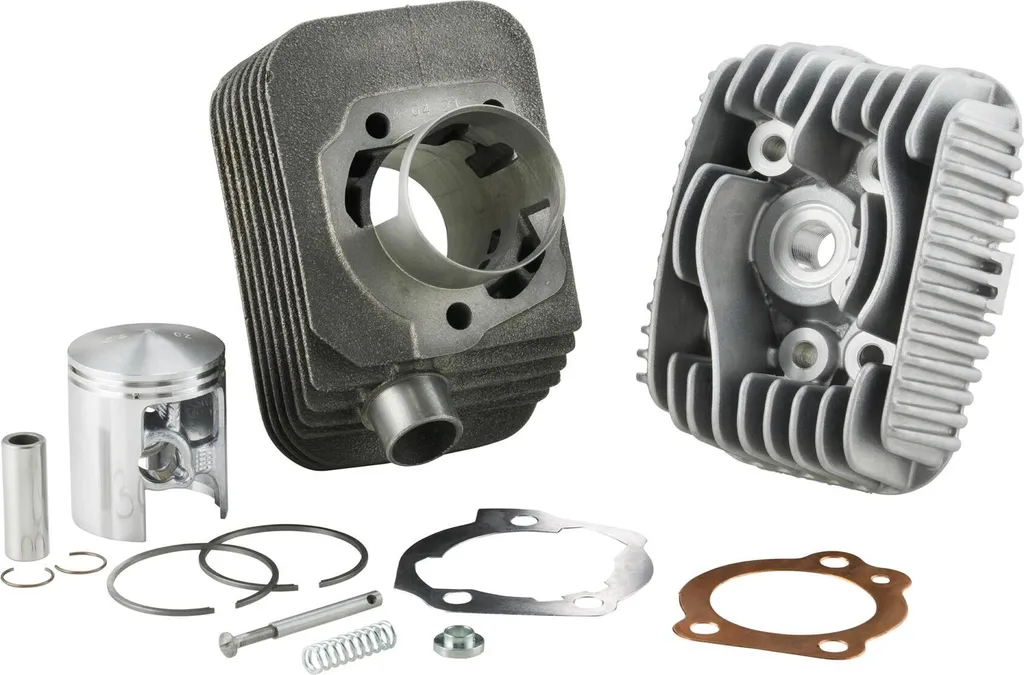Kit Cylindre Malossi Sport 63cc Axe 12mm pour Piaggio Ciao et PX 50