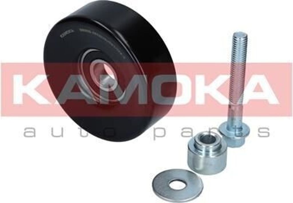 KAMOKA R0065 Umlenkrolle Keilrippenriemen 90mm für VW Caddy III Kombi (2KB, 2KJ, 2CB, 2CJ) Caddy III Kastenwagen (2KA, 2KH, 2CA, 2CH) für FORD FOCUS