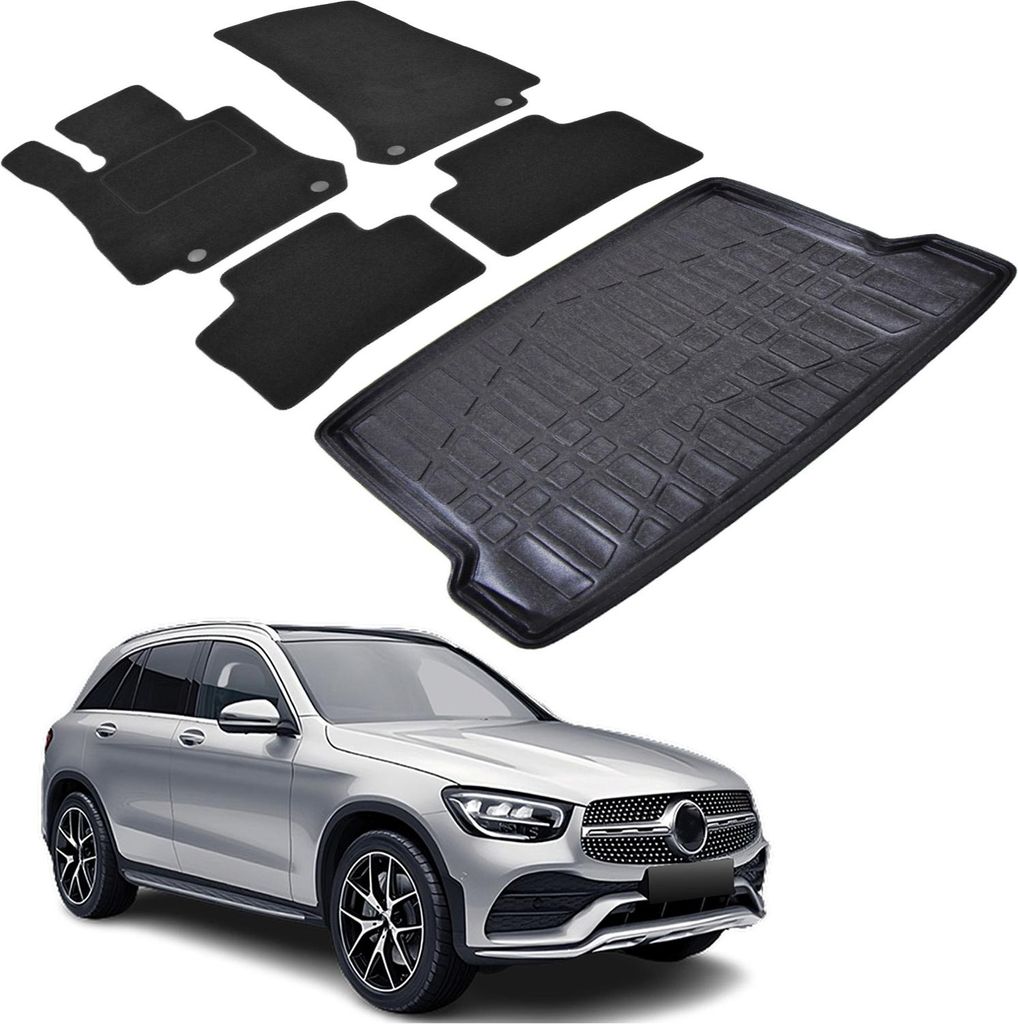 Ensemble Tapis Velours Sur Mesure et Coffre TPE pour Image du produit 