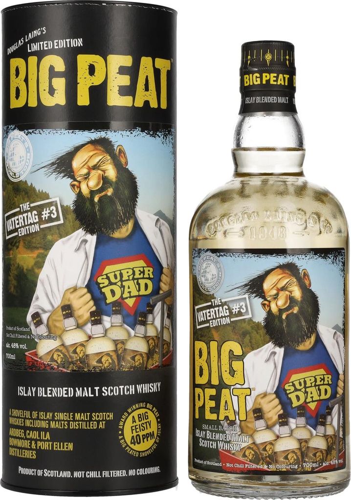 Douglas Laing BIG PEAT The VATERTAG Edition Batch #3 48% Vol. 0,7l in Geschenkbox