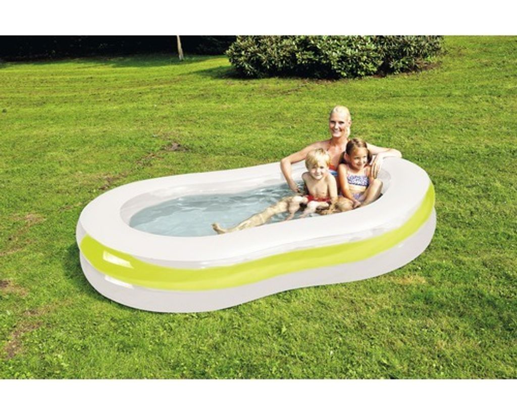 Happy People Jumbo-Pool 250 x 147 x 37 cm