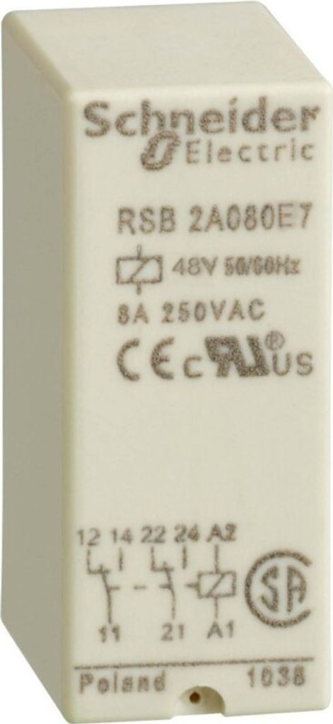 Schneider Electric Steckrelais RSB2A080E7