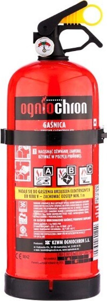 Gašťák 2 kg s manometrem pro automobily Obrázek produktu 