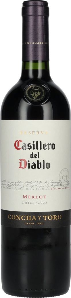 Casillero del Diablo Merlot Reserva trocken Chile | 13,5 % Produktbild 