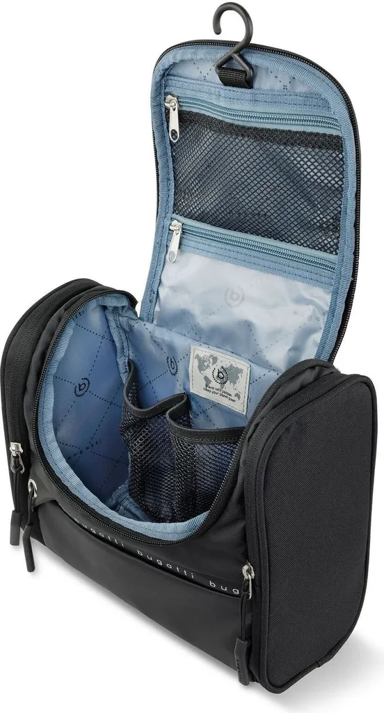 Borsa Toilette Bugatti Blanc DeLight - Impermeabile e Resistente - 6